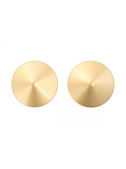 Nippel Cover Metall rund gold