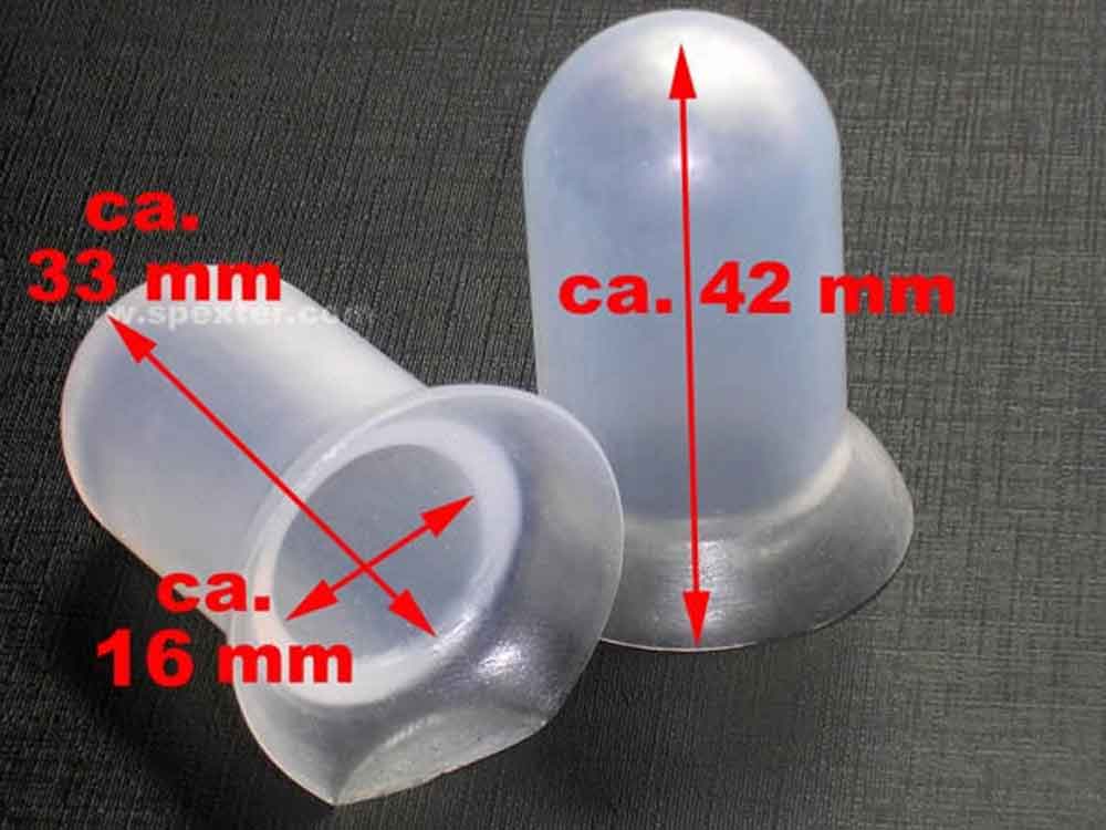 Nippel Sucker GAY DEVIL Ø 16 mm - transparent