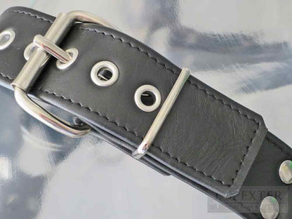 Oberkörper-Harness BULLDOG - schwarz genäht - 4cm