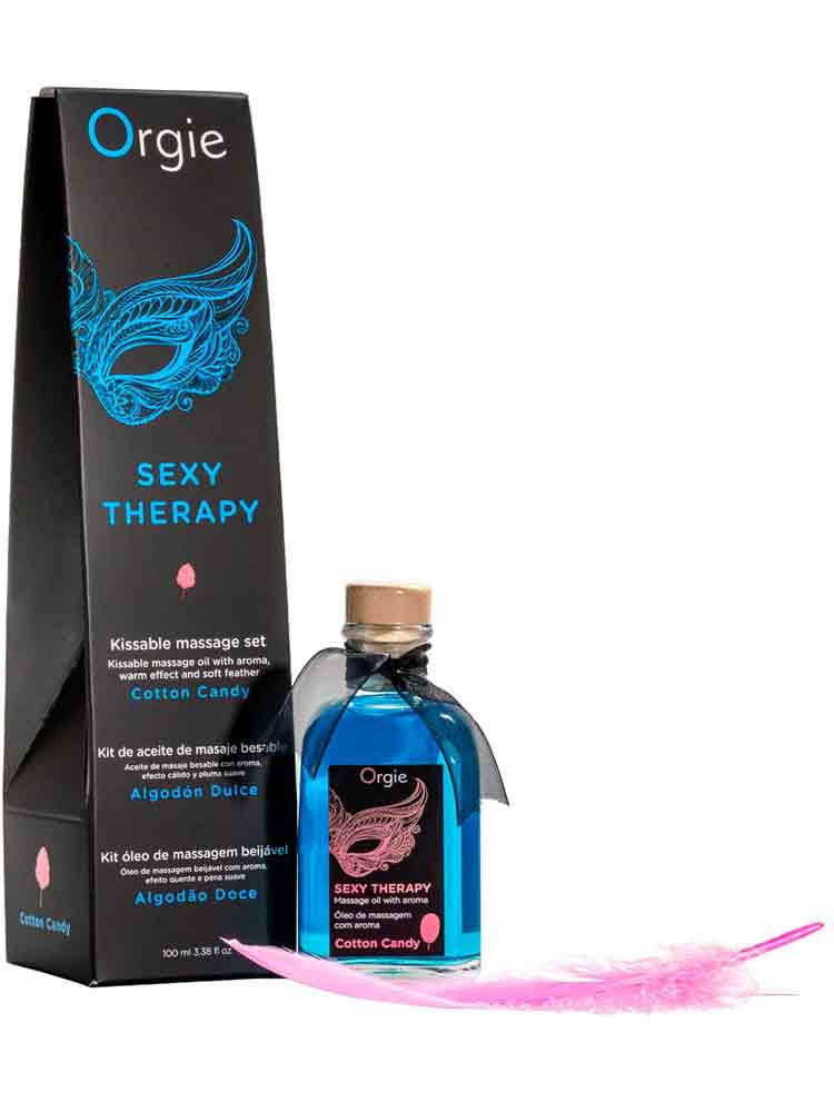 ORGIE Kissable Massage Set Zuckerwatte
