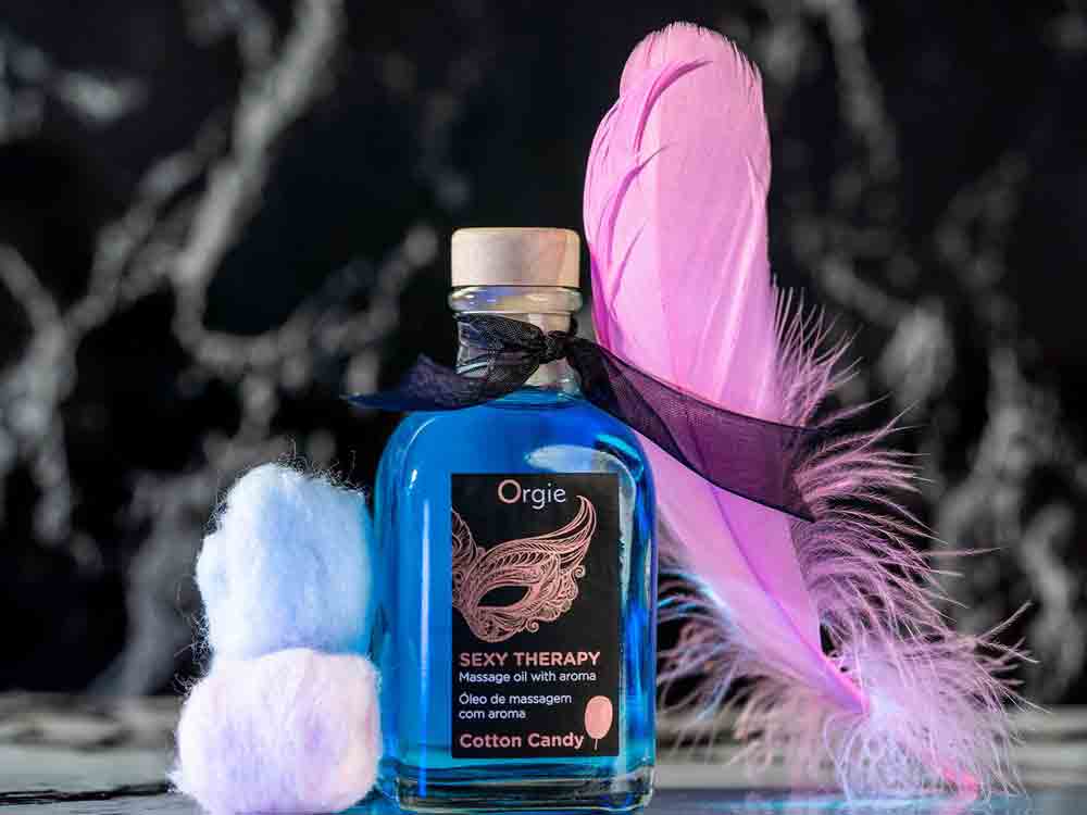 ORGIE Kissable Massage Set Zuckerwatte
