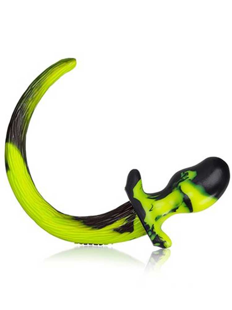 OXBALLS  SWIRL DOGTAIL BEAGLE - gelb-schwarz