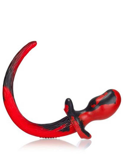 OXBALLS  SWIRL DOGTAIL BEAGLE - rot-schwarz