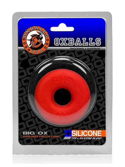 Oxballs BIG-OX Cockring und Ballring - rot