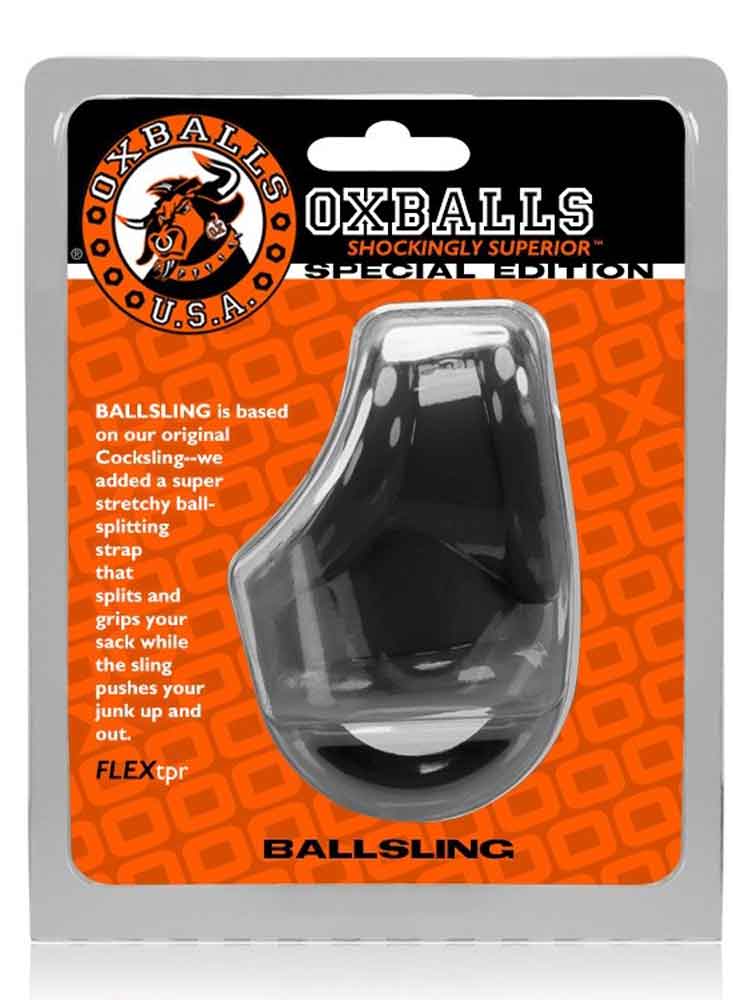 Oxballs Cockring BALLSLING schwarz