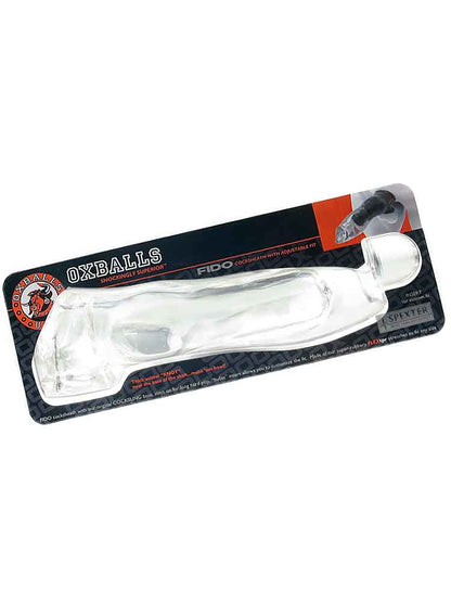 Oxball FIDO Cocksheath - PUPPY Penishülle - transparent