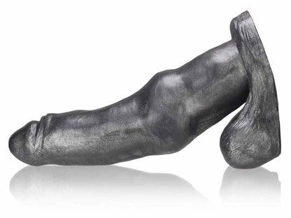 OXBALLS PIT-BULL Silikon Dildo 25x6.5cm - smoke
