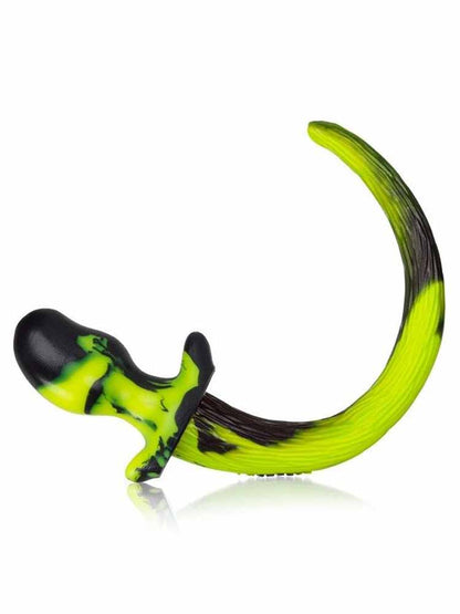 OXBALLS  SWIRL DOGTAIL PUG - gelb-schwarz