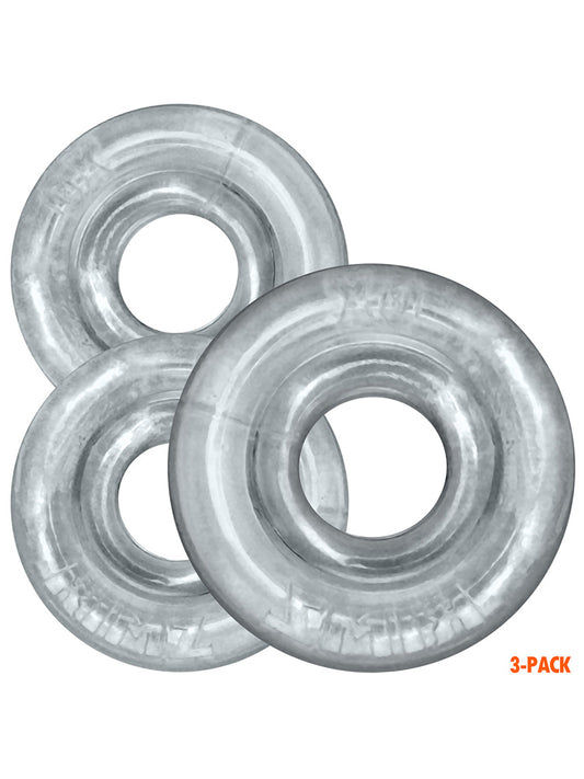 RIMRINGZ Multi Size 3-Pack Cockrings transparent