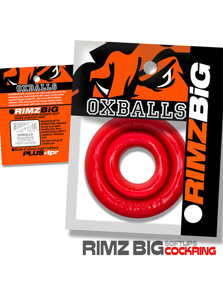 RIMZ BIG Softlips Cockring rot