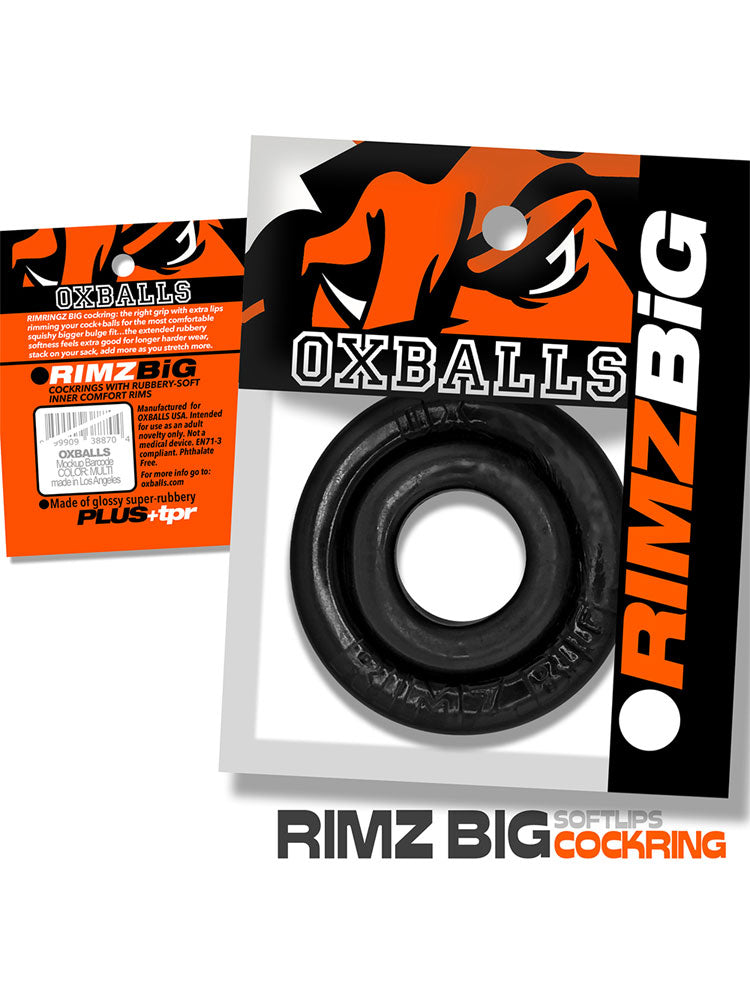 RIMZ BIG Softlips Cockring schwarz