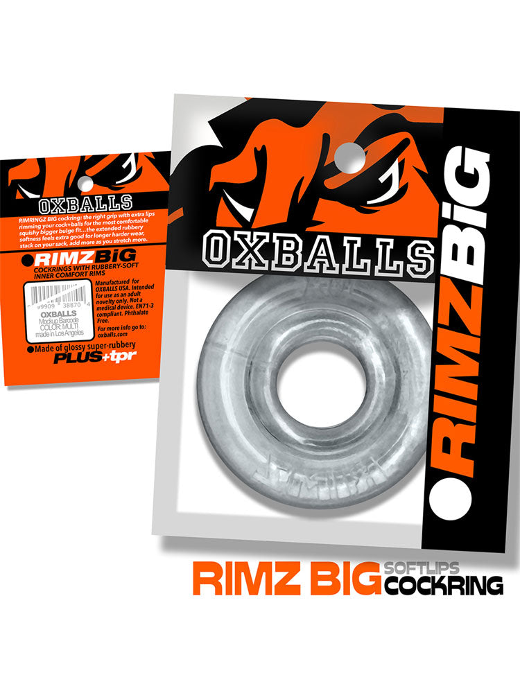 RIMZ BIG Softlips Cockring transparent