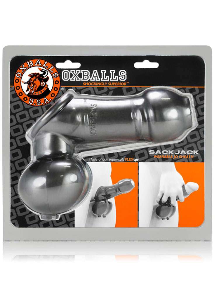 Oxballs SACKJACK Jack Off-Sheat - steel / silber