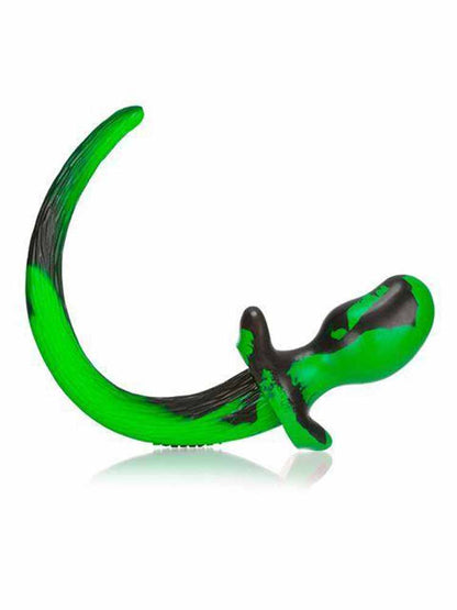OXBALLS  SWIRL DOGTAIL BEAGLE - grün-schwarz