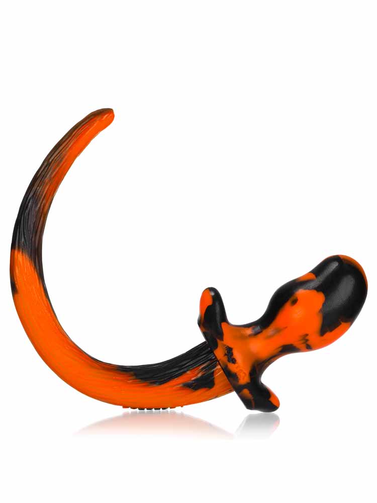 OXBALLS  SWIRL DOGTAIL PUG - orange-schwarz