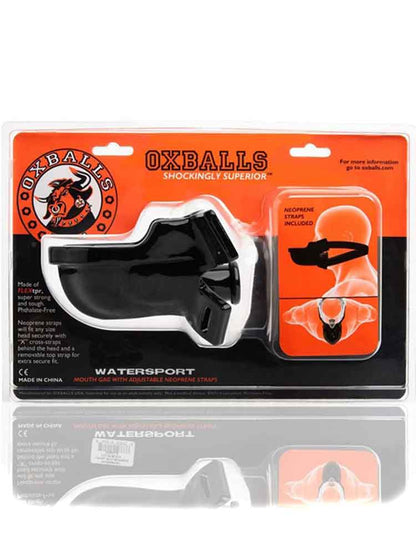 OXBALLS Urinal Watersport-Knebel - schwarz