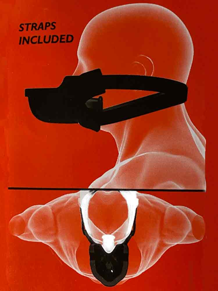 OXBALLS Urinal Watersport-Knebel - schwarz
