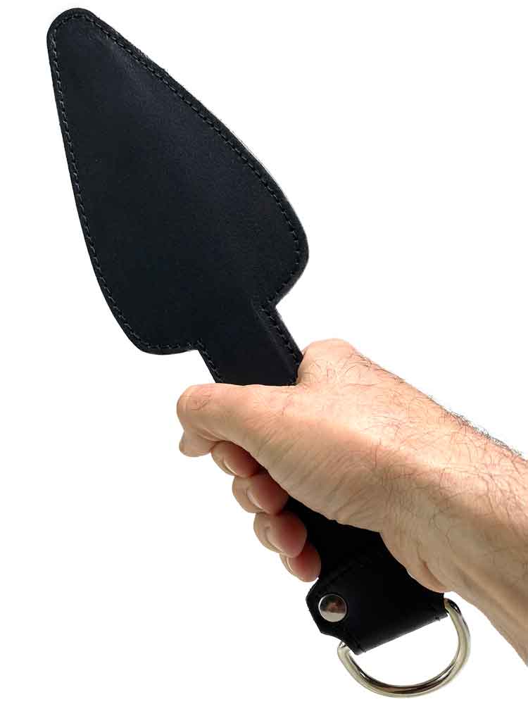 Paddel Leder Federstahleinlage 31cm