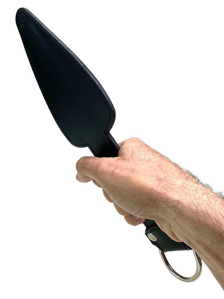 Paddel Leder Federstahleinlage 31cm
