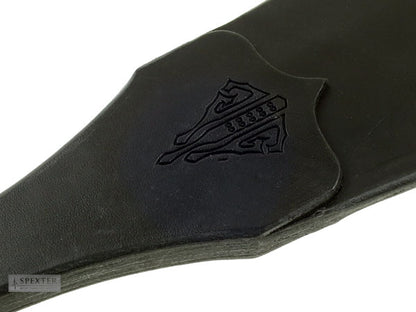 Paddel handgearbeitet - beidseitig aus Leder