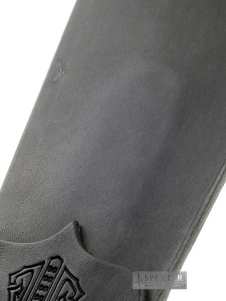 Paddel handgearbeitet - beidseitig aus Leder
