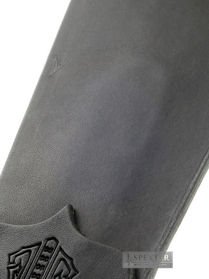 Paddel handgearbeitet - beidseitig aus Leder