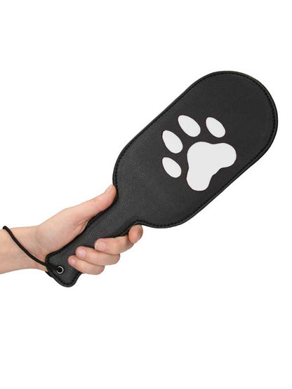 Puppy Play Paddel schwarz-weiss