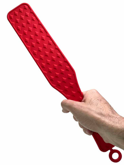 Paddel Silikon HEAVY 37cm rot