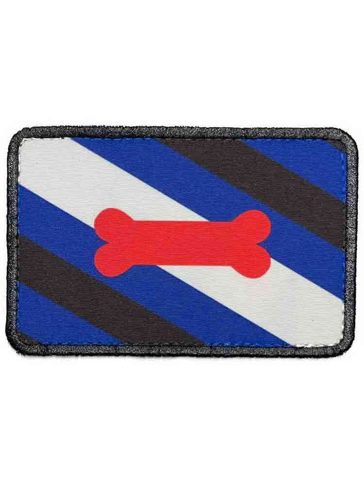 PRIDE - Klett-Patch PUPPY Flagge 6,5x10 cm
