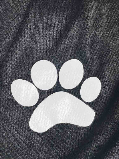 Kinky Puppy Paw Shorts schwarz-weiss