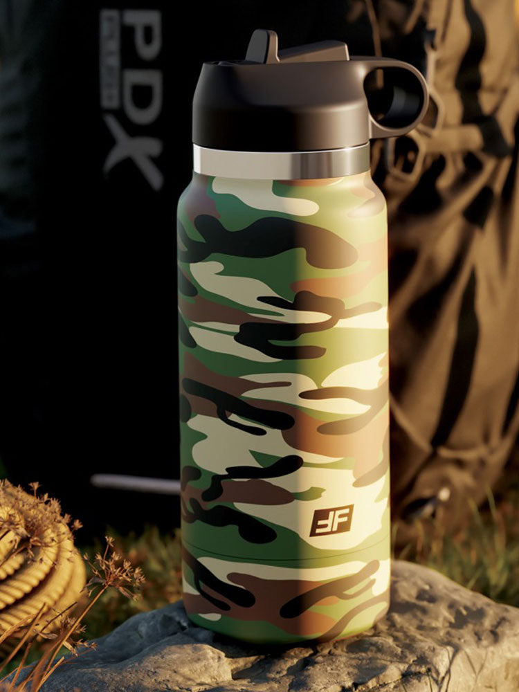 PDX Plus Fap Flask Happy Camper