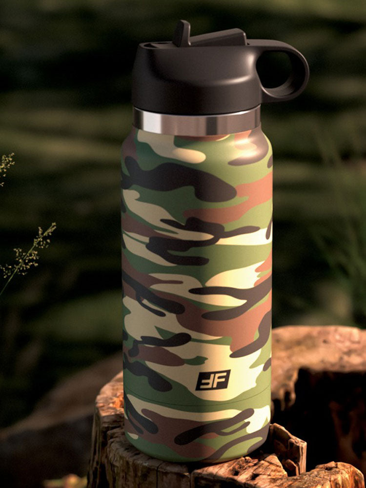 PDX Plus Fap Flask Happy Camper