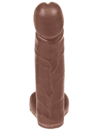 Penis-Seife mit Saugnapf -  dunkel