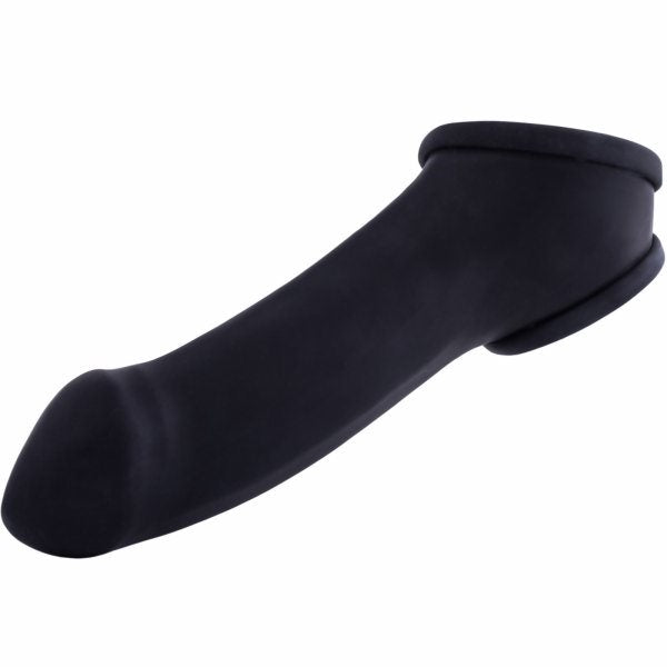 Penishülle ERIK - mit Hodenstretcher - schwarz