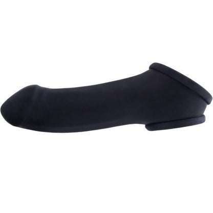 Penishülle ERIK - mit Hodenstretcher - schwarz