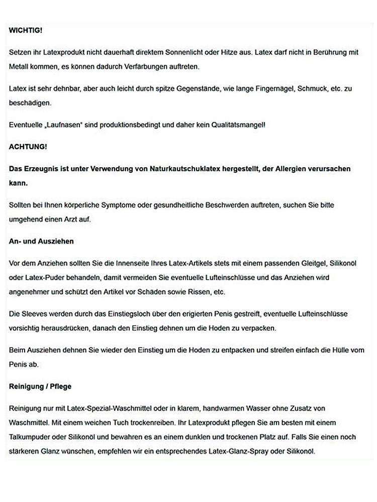 Penishülle ADAM 55 - mit Rand - transparent