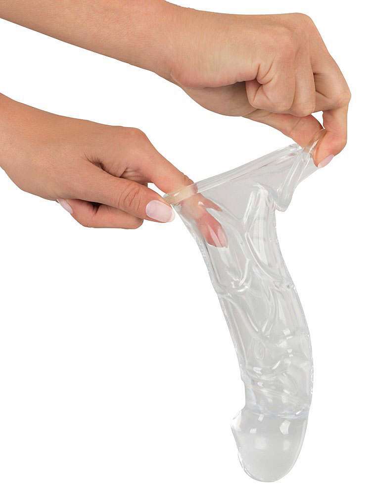 Penishülle CRYSTAL SKIN - transparent