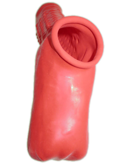Penishülle mit Noppen - rot