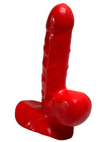 Penishülle mit Rand - rot
