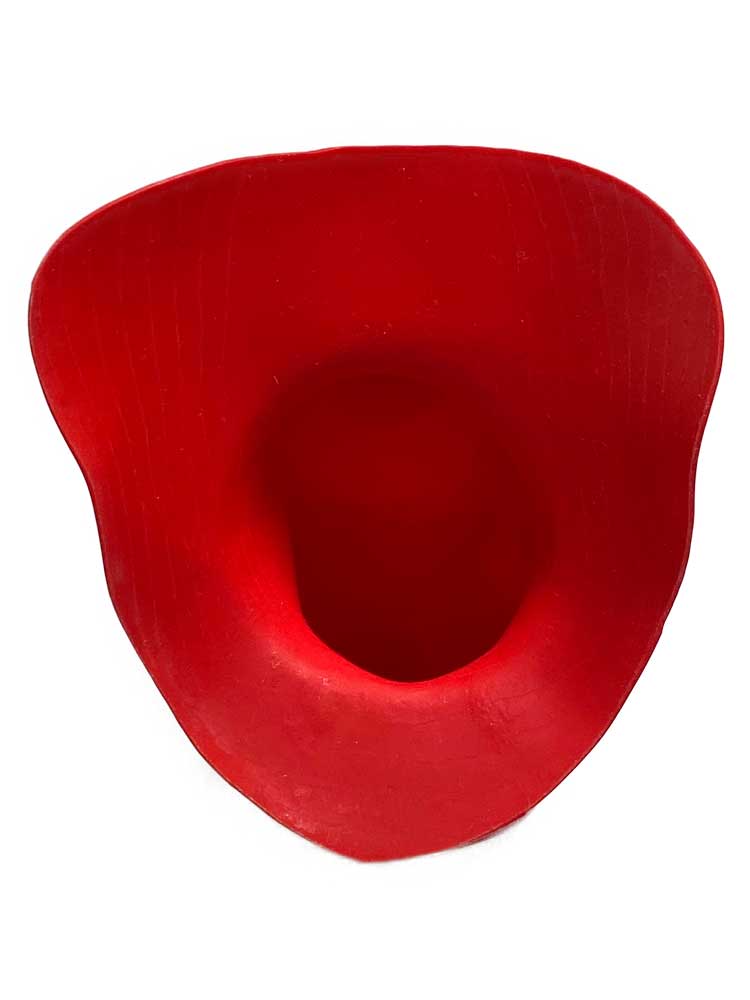 Penishülle mit Rand - rot