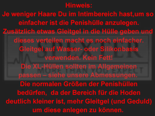 Penishülle REALISTIK - rot