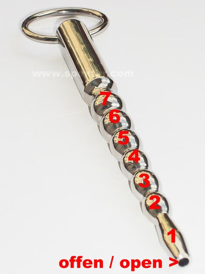Dilatator, Penis Stick mit Bohrung