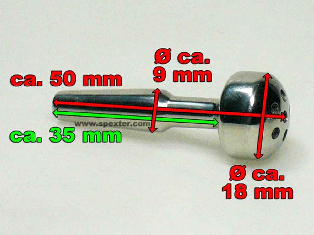 Penis Plug GAY DEVIL - Sprühkopf