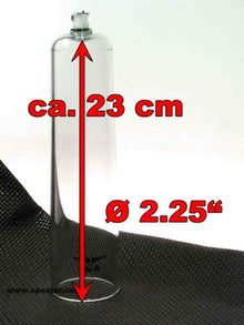 Peniszylinder Vakuumzylinder 2.25" = Ø 5,7 cm