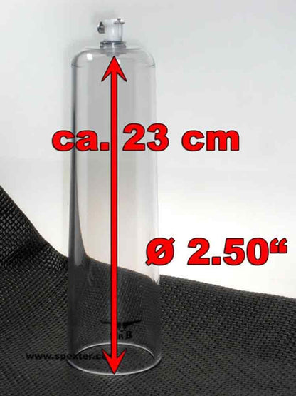 Peniszylinder Vakuumzylinder 2.50" = Ø 6,4 cm