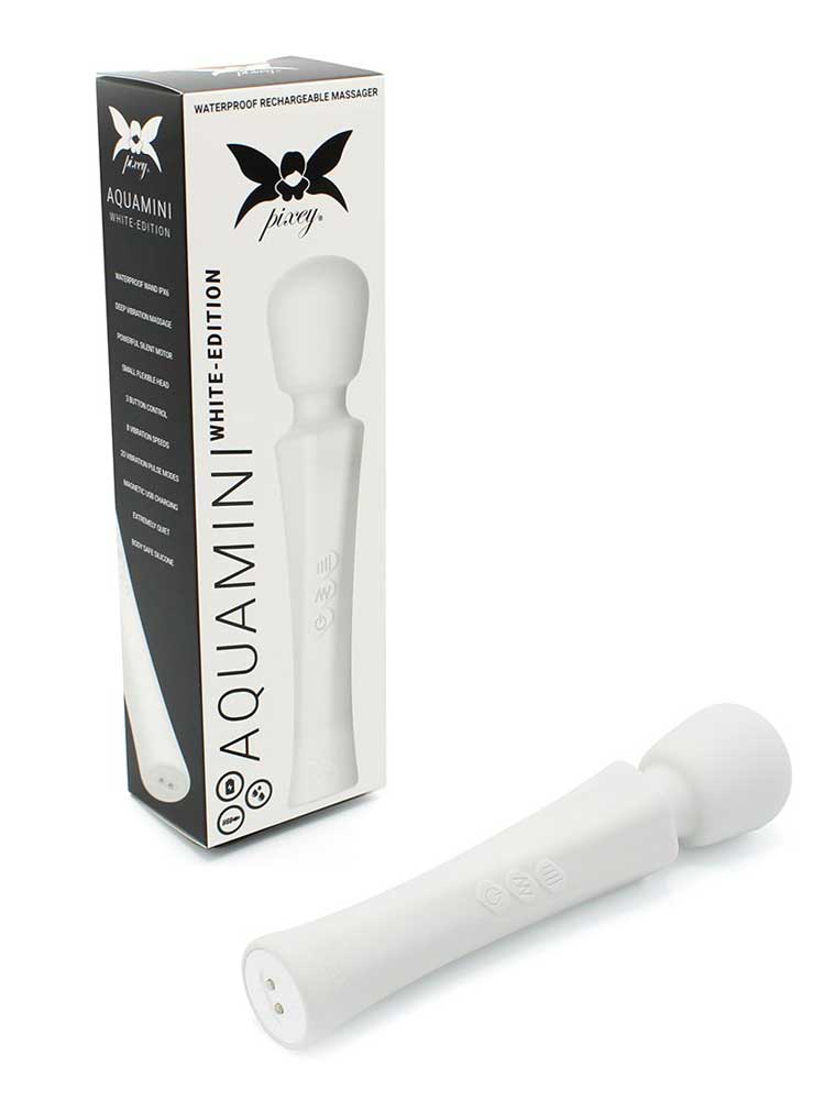 PIXEY AQUAMINI kabelloser Vibrator weiss