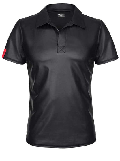Polohemd ROMANO Kurzarm schwarz