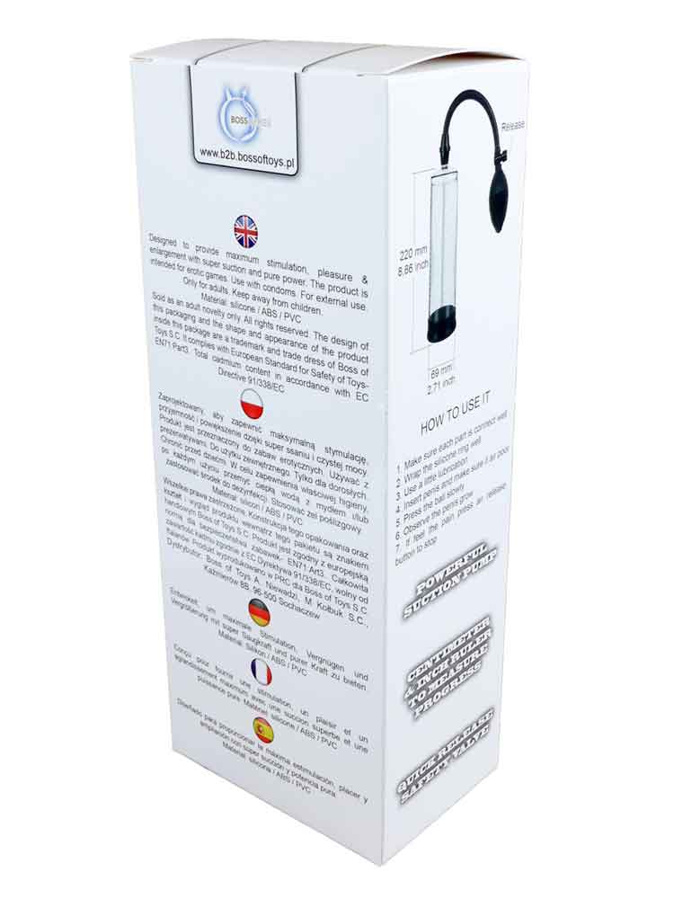 Penispumpe POWERPUMP KLAR