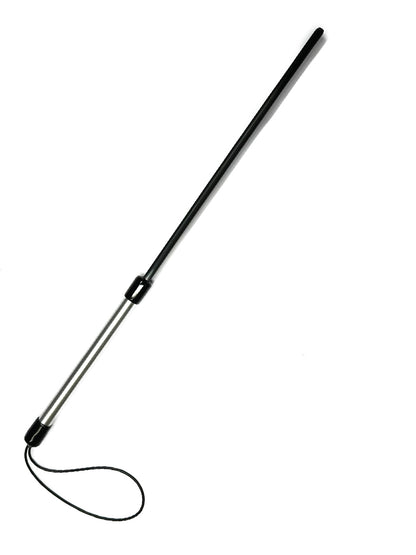 P-O-W- Rohrstock 6mm mit Aluminiumgriff - 40 cm