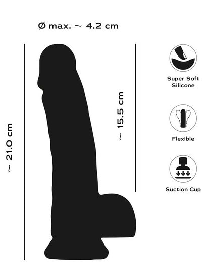 PRIDE Silikon-Dildo mit Saugnapf